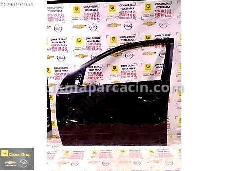 Opel Astra Kapı (Ön Sol) çıkma parça