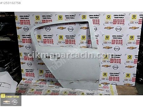 Opel Astra Kapı (Arka Sağ) çıkma parça