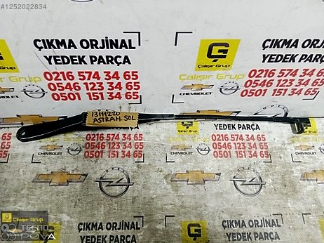 Opel Astra Silecek Kolu çıkma parça