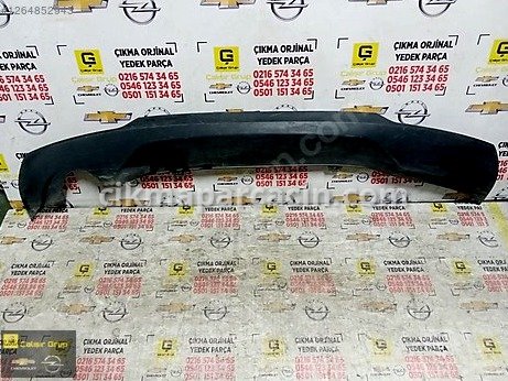 Opel Astra Arka Tampon çıkma parça