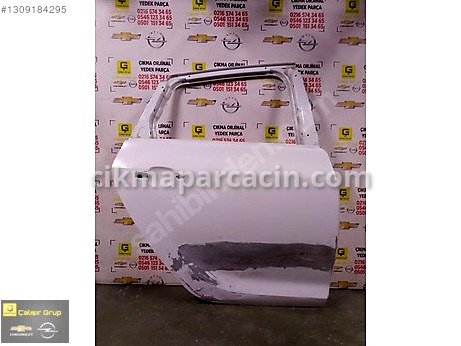 Opel Astra Kapı (Arka Sağ) çıkma parça