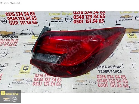 Opel Astra Sol Arka Stop çıkma parça