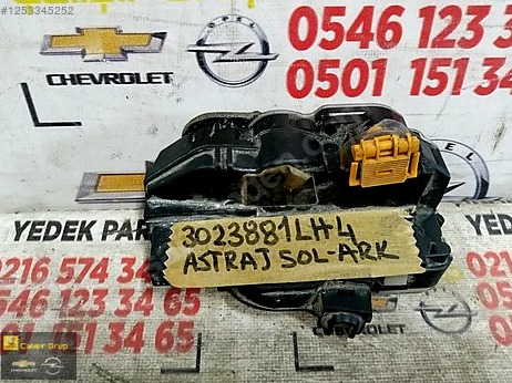 Opel Astra Kapı (Arka Sol) çıkma parça