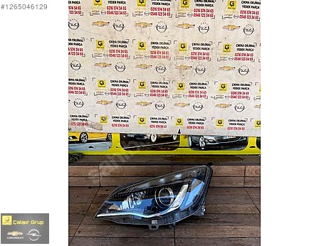 Opel Astra Sol Ön Far çıkma parça