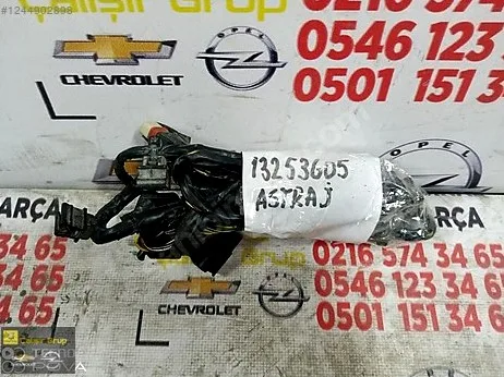 OPEL ASTRA J ARKA TAMPON PARK SENSÖRÜ TESİSATI OEM 13253605