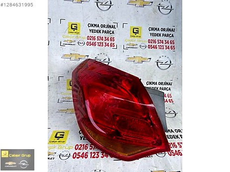 Opel Astra Sol Arka Stop çıkma parça