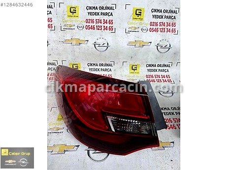 Opel Astra Sol Arka Stop çıkma parça