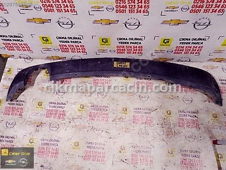 Opel Astra Arka Difüzör çıkma parça