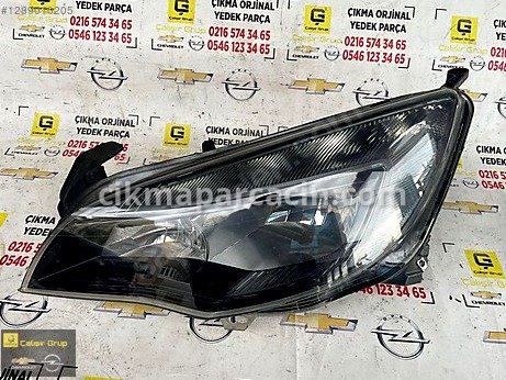 Opel Astra Sol Ön Far çıkma parça