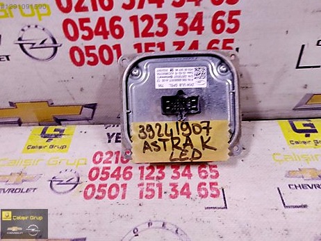 Opel Astra Sol Ön Far çıkma parça