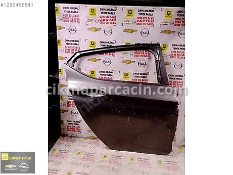 Opel Astra Kapı (Arka Sağ) çıkma parça