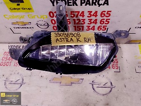 Opel Astra Sis Farı çıkma parça