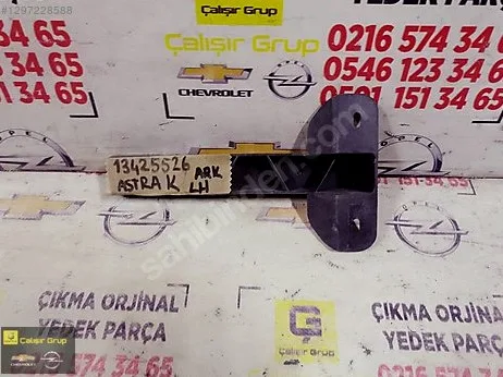Opel Astra Tampon Braketi 13425526 çıkma parça