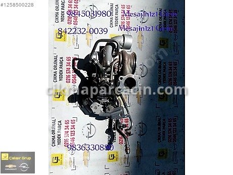 Opel Astra Turbo çıkma parça