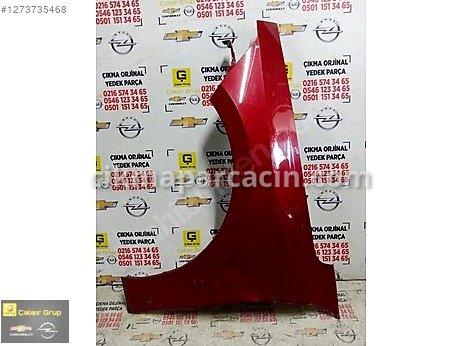 Opel Astra Çamurluk (Ön) çıkma parça