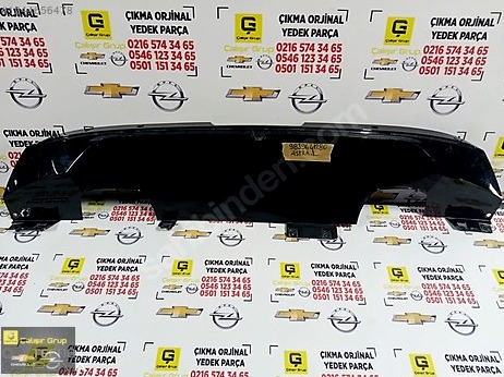 Opel Astra Arka Difüzör çıkma parça