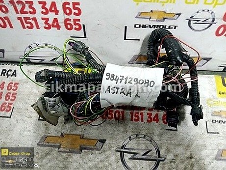Opel Astra Arka Tampon çıkma parça