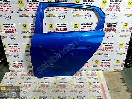Opel Astra Kapı (Arka Sol) çıkma parça