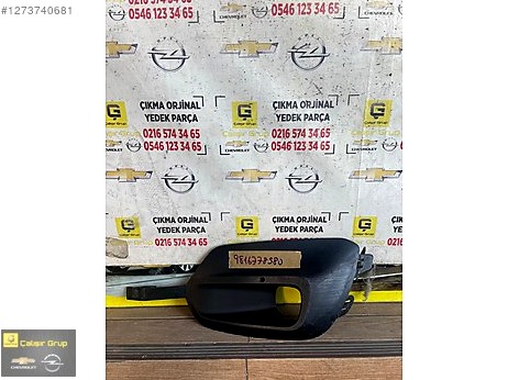 Opel Corsa Sis Farı Çerçevesi çıkma parça
