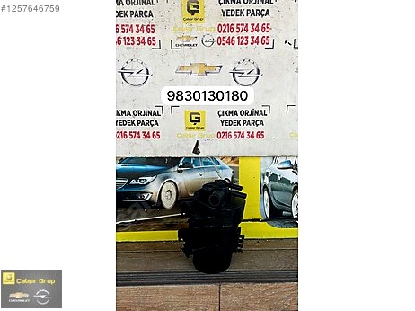 Opel Combo Yağ Filtresi çıkma parça