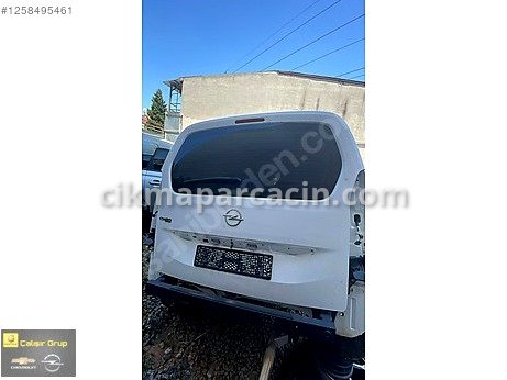 Opel Combo Bagaj Kapağı çıkma parça