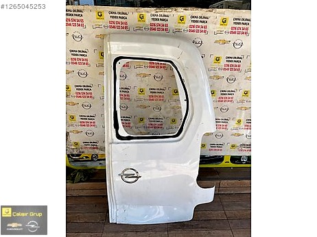 Opel Corsa Bagaj Kapağı çıkma parça