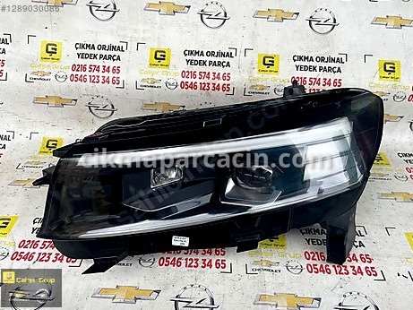 Opel Combo Sol Ön Far çıkma parça