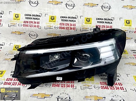 Opel Corsa Sol Ön Far çıkma parça