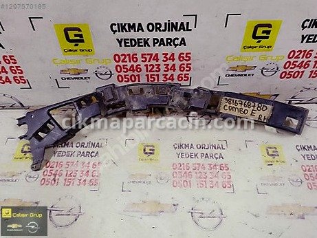 Opel Combo Tampon Braketi çıkma parça