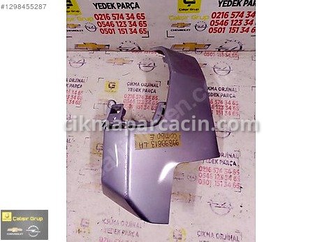 Opel Combo Arka Tampon çıkma parça