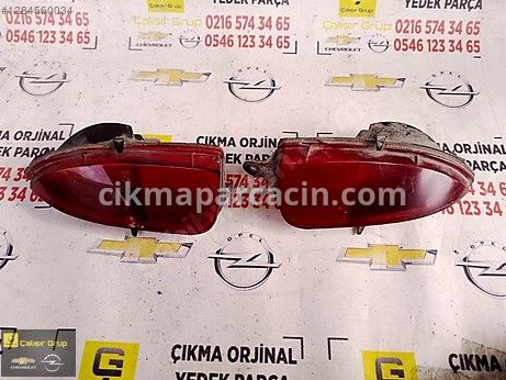 Opel Corsa Arka Tampon çıkma parça