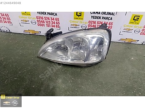 Opel Corsa Sol Ön Far çıkma parça