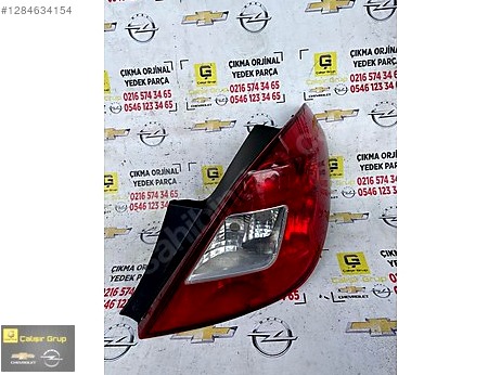Opel Corsa Sol Arka Stop çıkma parça