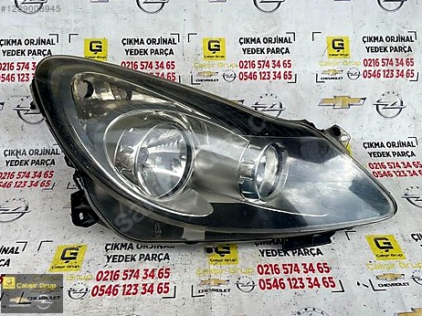 Opel Corsa Sağ Ön Far çıkma parça