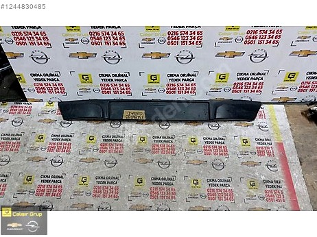 Opel Corsa Plaka Plastiği çıkma parça