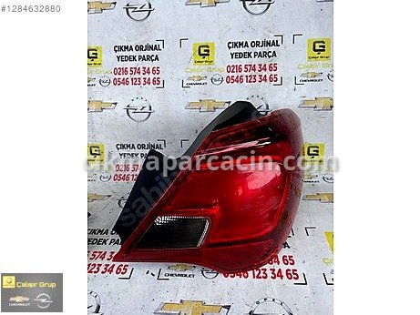 Opel Corsa Sol Arka Stop çıkma parça