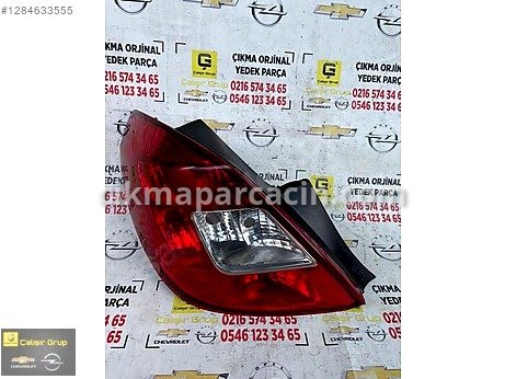 Opel Corsa Sol Arka Stop çıkma parça