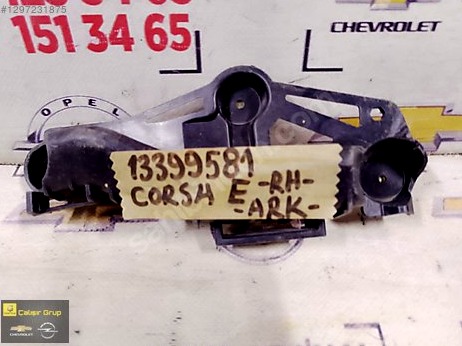 Opel Corsa Arka Tampon çıkma parça