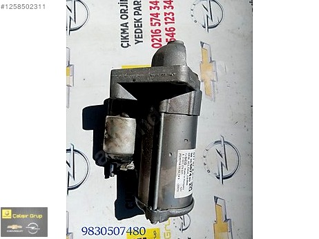 Opel Corsa Marş Motoru çıkma parça