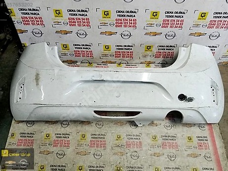 Opel Corsa Arka Tampon çıkma parça