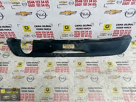 Opel Corsa Arka Tampon çıkma parça