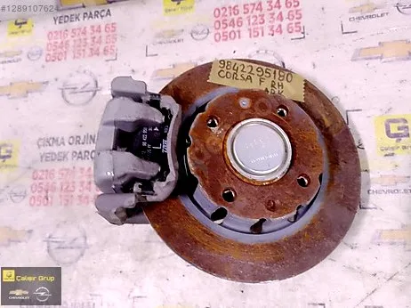 Opel Corsa Kaliper çıkma parça - ÇALIŞIR GRUP OPEL CHEVROLET ÇIKMA YEDEK PARÇA İstanbul