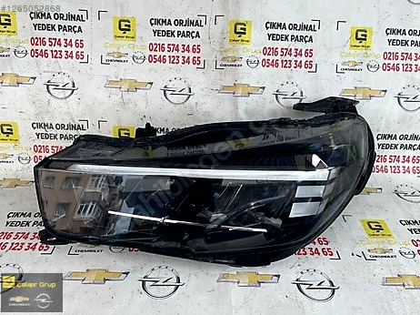 Opel Corsa Sol Ön Far çıkma parça