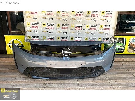 Opel Corsa Arka Tampon çıkma parça