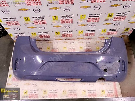 Opel Corsa Arka Tampon çıkma parça