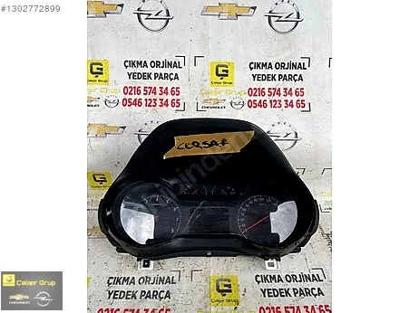 Opel Corsa Gösterge Paneli çıkma parça - ÇALIŞIR GRUP OPEL CHEVROLET ÇIKMA YEDEK PARÇA İstanbul
