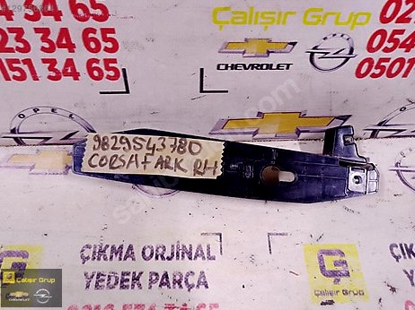 Opel Corsa Arka Tampon çıkma parça