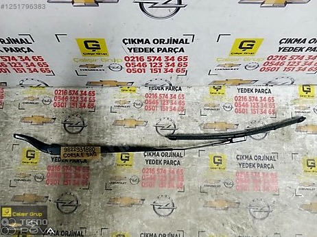 Opel Corsa Silecek Kolu çıkma parça