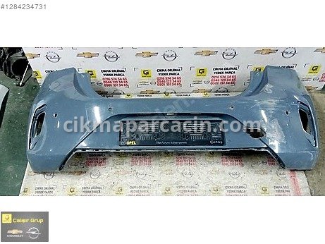 Opel Corsa Arka Tampon çıkma parça