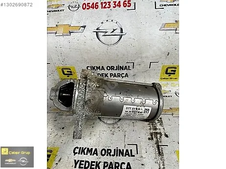 Opel Crossland Marş Motoru çıkma parça - ÇALIŞIR GRUP OPEL CHEVROLET ÇIKMA YEDEK PARÇA İstanbul
